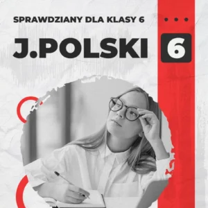 Okładka sprawdzianu z języka polskiego dla klasy 6 - Dział 2: Trudne sprawy